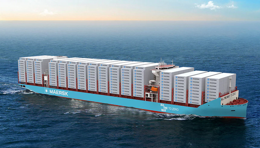Maersk bestelt zes nieuwe methanol aangedreven schepen
