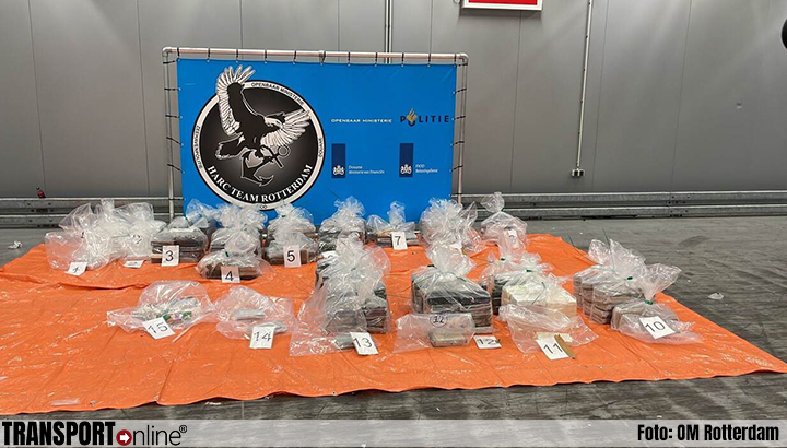 458 kilo cocaïne onderschept in groupage container uit Curaçao