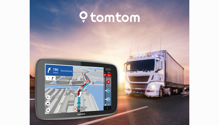 TomTom lanceert navigatie voor vrachtwagenchauffeurs: TomTom GO Expert Plus