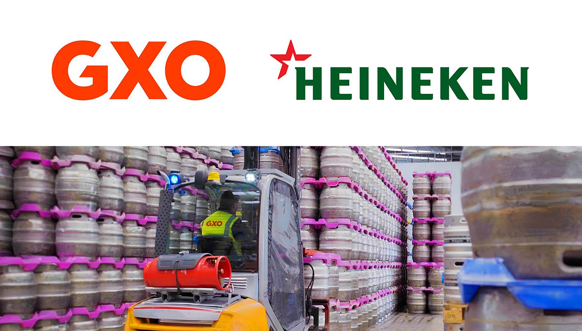 GXO Logistics tekent meerjarig contract met Heineken