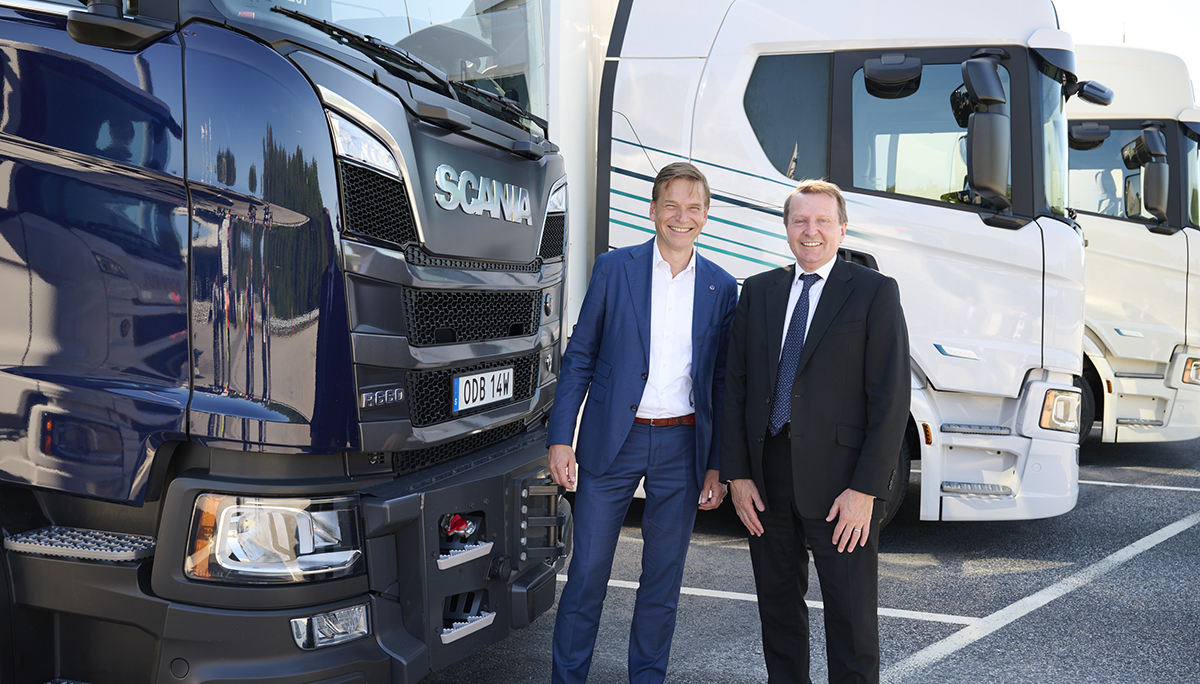 Scania haalt megaorder van elektrische vrachtwagens binnen in Groot-Brittannië
