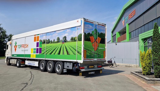 Nieuwe Kraker trailer voor Transportbedrijf Nagele