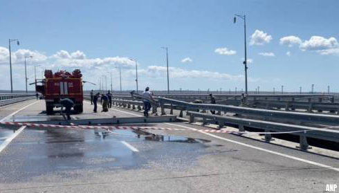 Gedeeltelijk wegverkeer weer mogelijk na aanslag op Krimbrug