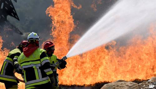 Evacuatie bij grote brand in vakantiepark bij Montpellier