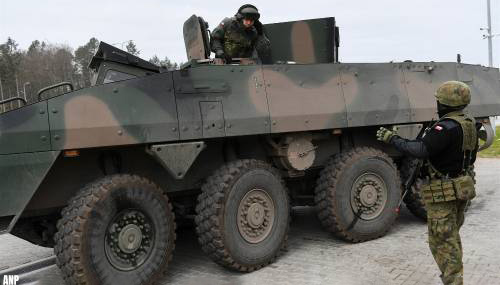 Polen versterkt grens met Belarus na schending luchtruim