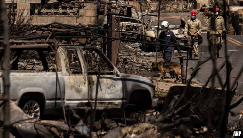 Na bosbrand op Maui nog steeds meer dan duizend mensen vermist