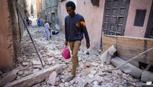 Dodental aardbeving Marokko loopt op naar 820