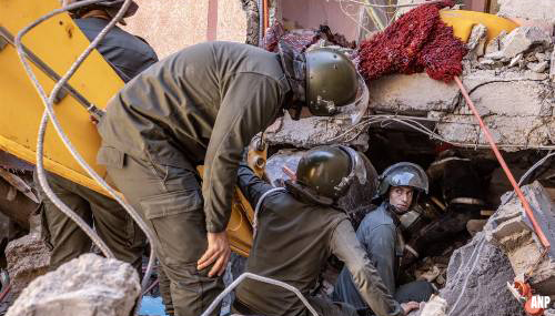 Meer dan 1000 doden en 1200 gewonden bij aardbeving Marokko