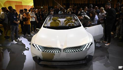 BMW presenteert nieuwe elektrische auto 'Vision Neue Klasse'