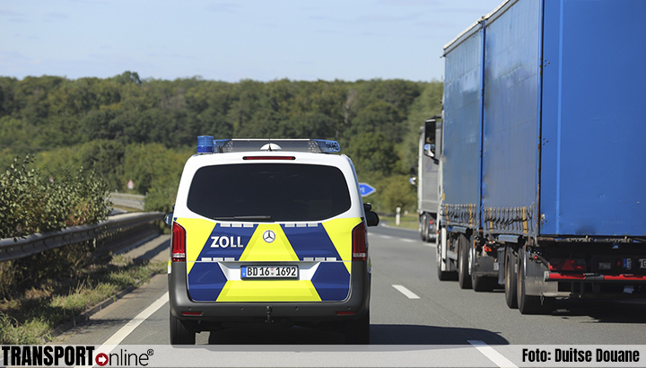 106 kilo marihuana gevonden bij Duitse controle, chauffeur gearresteerd