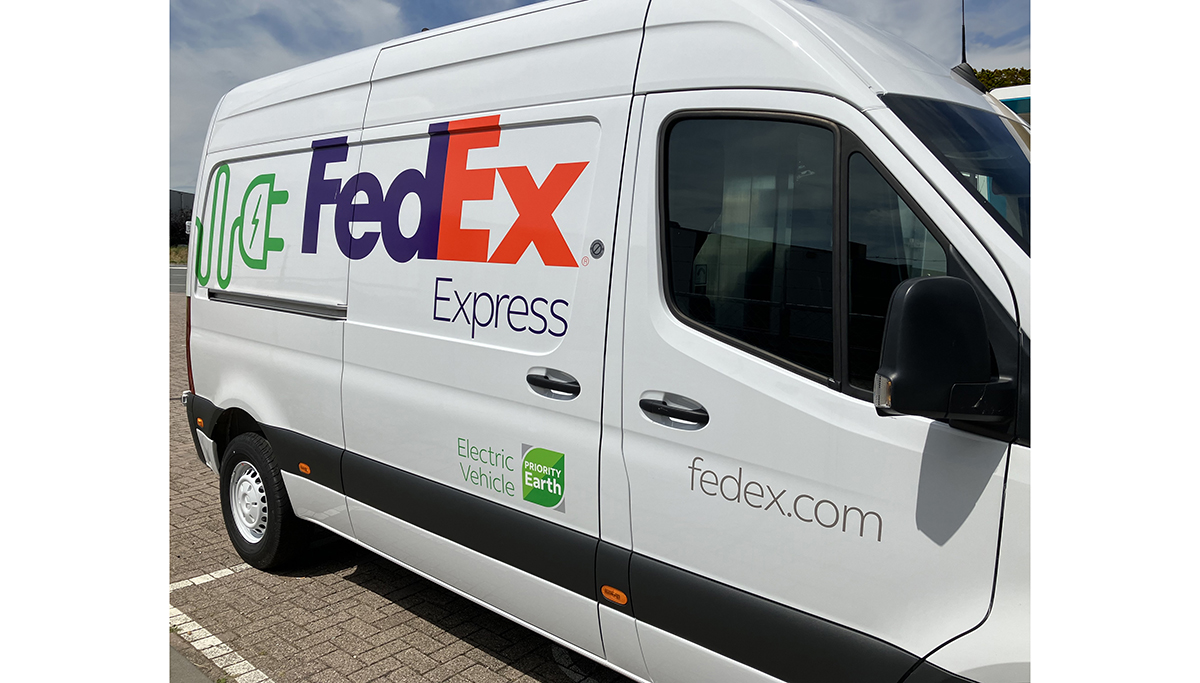 FedEx Express verwelkomt de Mercedes-Benz eSprinter in de Nederlandse vloot