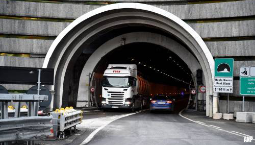 Werkzaamheden Mont Blanctunnel met jaar uitgesteld