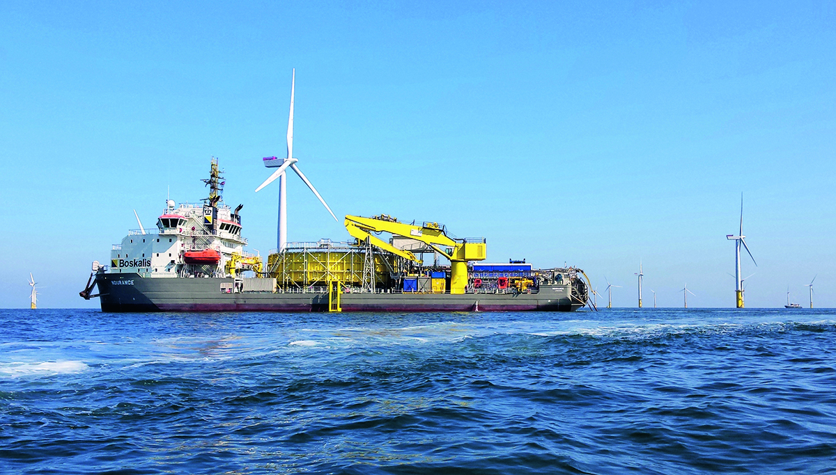 Boskalis verwerft omvangrijke kabelcontracten voor Baltica 2 offshore windpark
