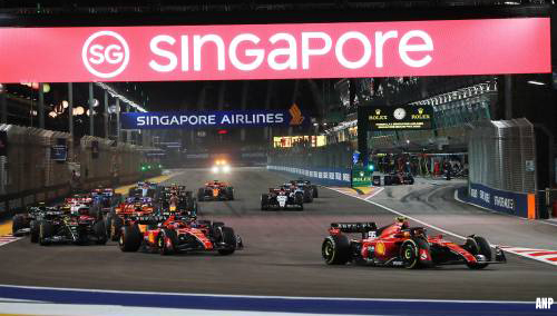 Max Verstappen ziet met vijfde plek in Singapore recordreeks eindigen