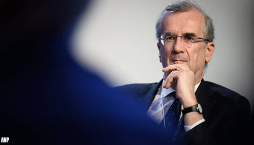 ECB-lid Villeroy: houd rente zo lang als nodig op 4 procent