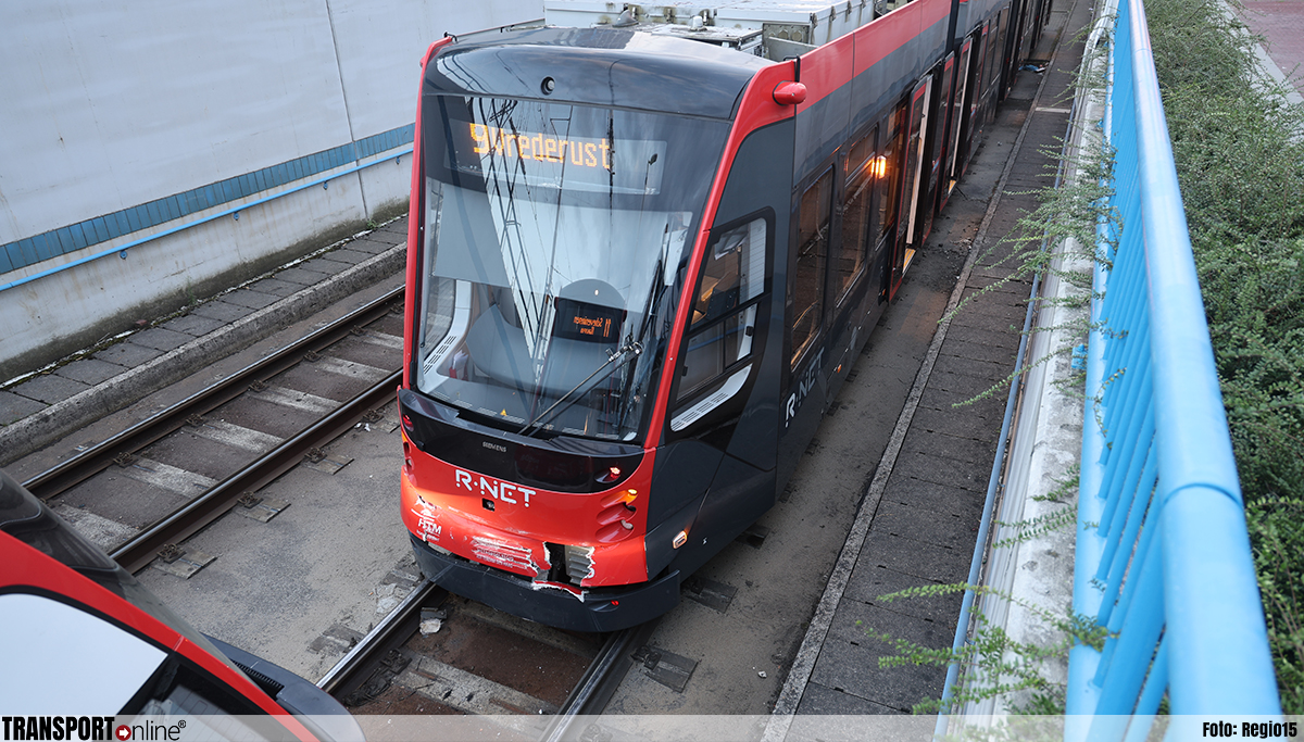 Twee trams in Den Haag op elkaar gereden [+foto]