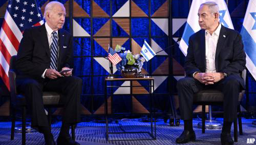 Biden: Israël waarschijnlijk niet achter explosie ziekenhuis in Gaza