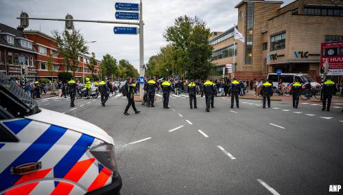 Politie grijpt in bij pro-Palestijnse demonstratie in Den Haag