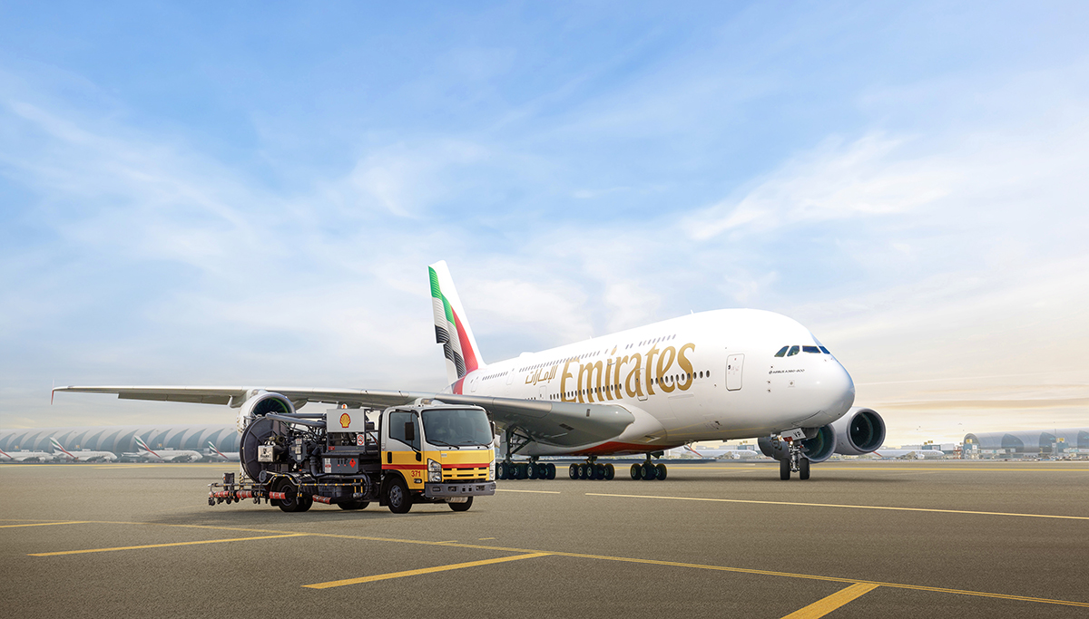 Emirates en Shell Aviation ondertekenen overeenkomst voor levering van Sustainable Avation Fuel