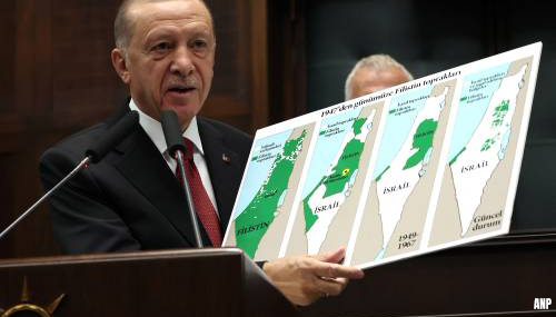 Erdogan noemt Israëlisch ultimatum voor burgers Gaza onacceptabel