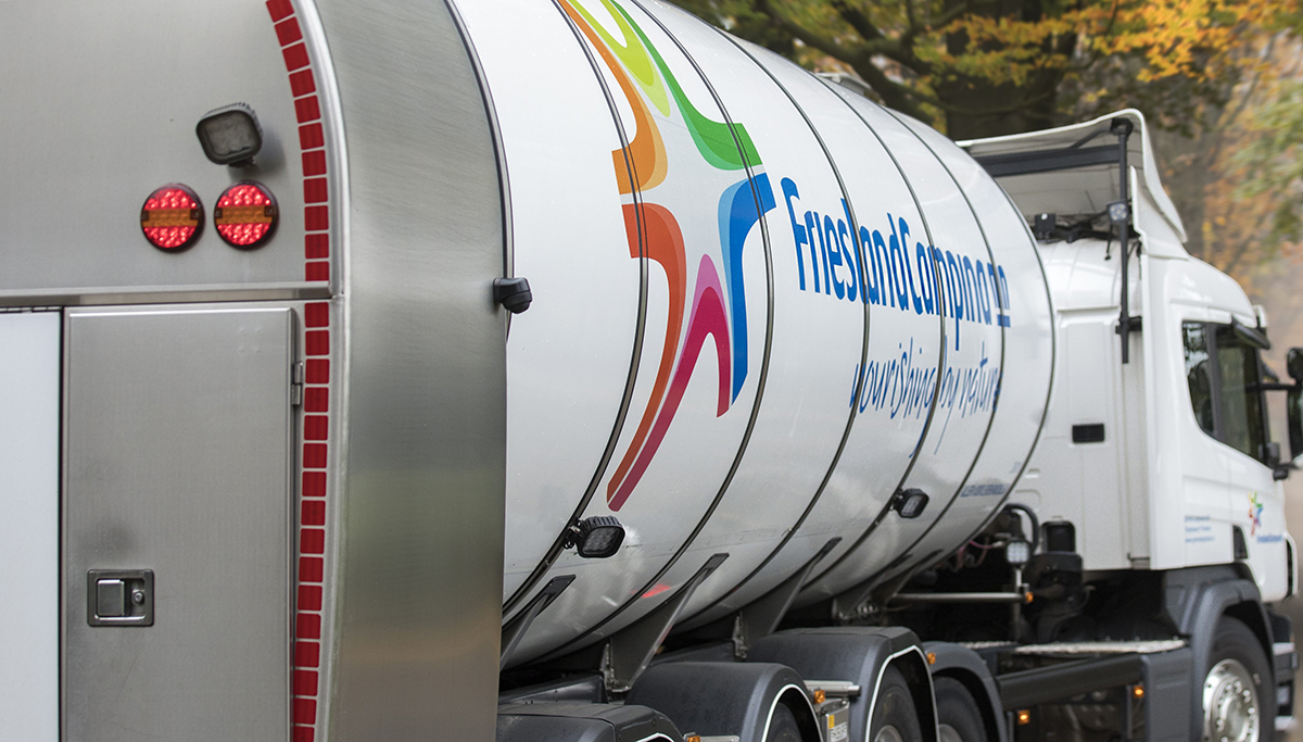 FrieslandCampina en Hochwald verlagen transportkosten en CO2-uitstoot met melkuitwisseling