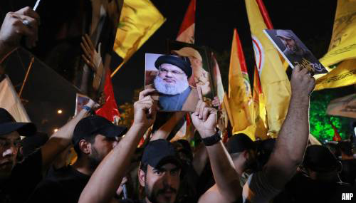 Hezbollahleider ontmoet leiders van Hamas en Islamitische Jihad