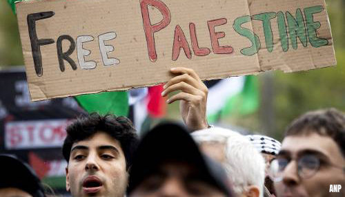 Duizenden op de been voor mars voor Palestina