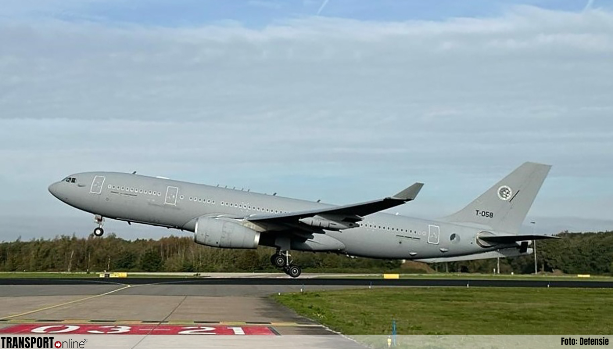Militair transportvliegtuig vertrokken naar Tel Aviv voor repatriëring Nederlanders