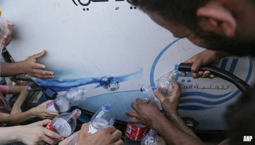 VS en Israël: watertoevoer naar zuiden van Gaza hersteld
