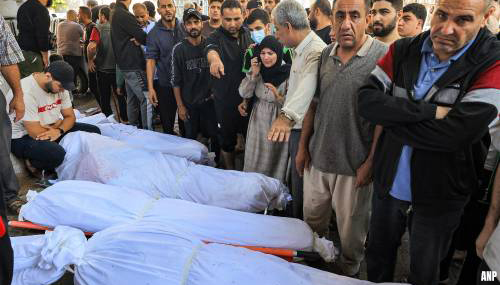 Gezondheidsministerie Gaza: 471 doden bij explosie ziekenhuis