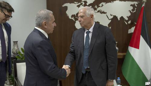 EU-buitenlandchef Borrell benadrukt vriendschap met Palestijnen