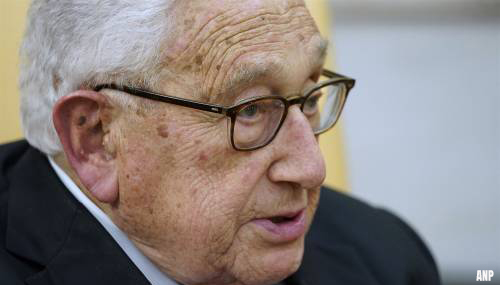 VS-diplomaat en Nobelprijswinnaar Henry Kissinger (100) overleden