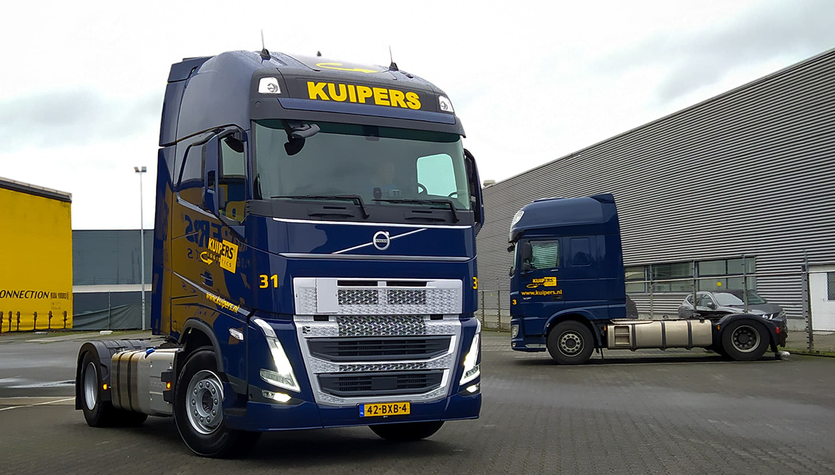 Nieuwe Volvo's voor 36-jarige Kuipers Logistics