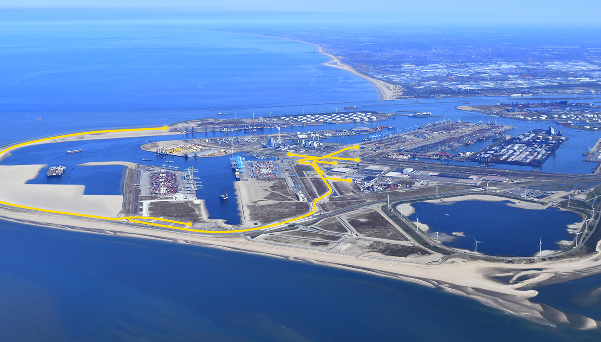 Havenbedrijf Rotterdam neemt Container Exchange Route officieel in gebruik