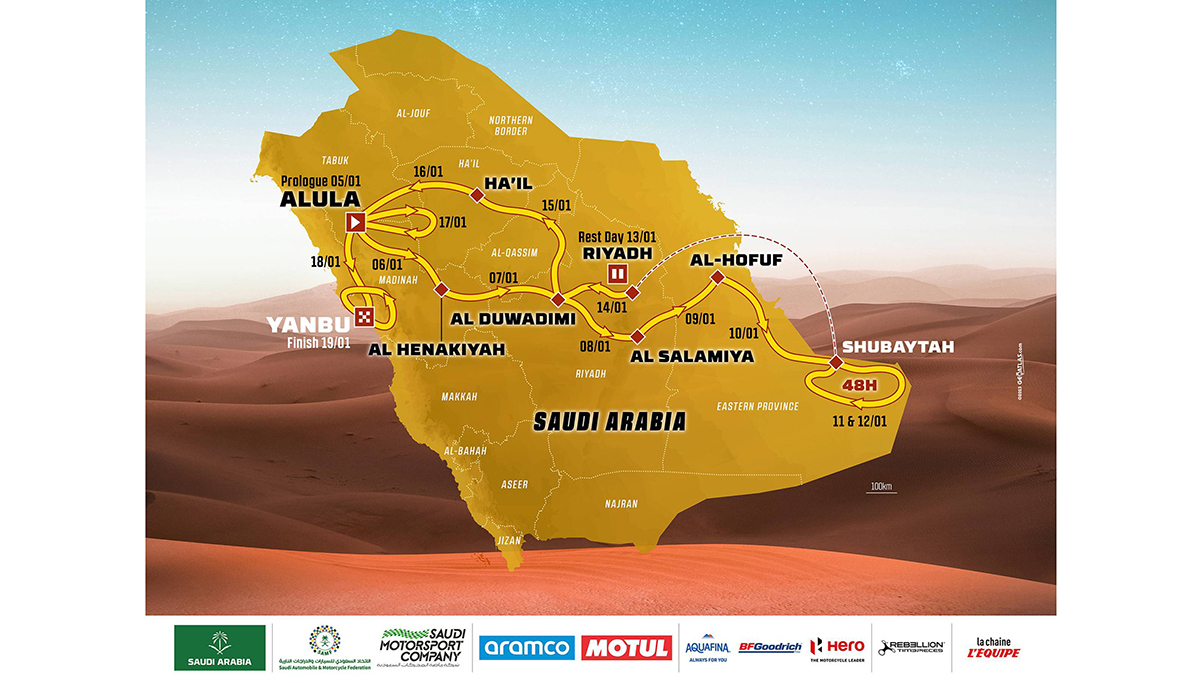 Dakar Rally komt met monsteretappe van 48 uur