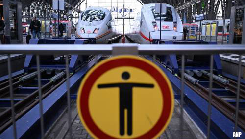 Spoorstaking Duitsland veroorzaakt massale uitval treinen