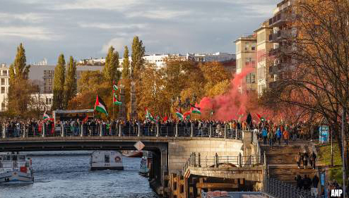 Duizenden bijeen in Berlijn voor pro-Palestijnse demonstratie