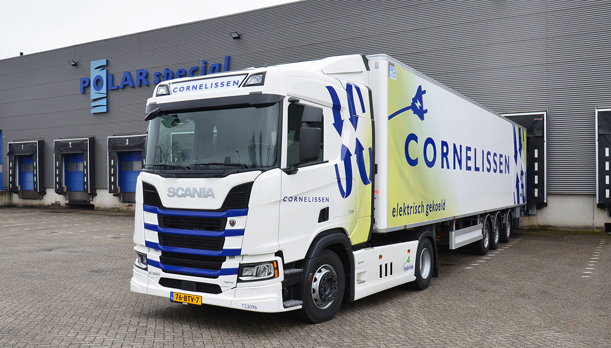 Cornelissen verduurzaamt wagenpark met elf nieuwe hybride-elektrische Scania's