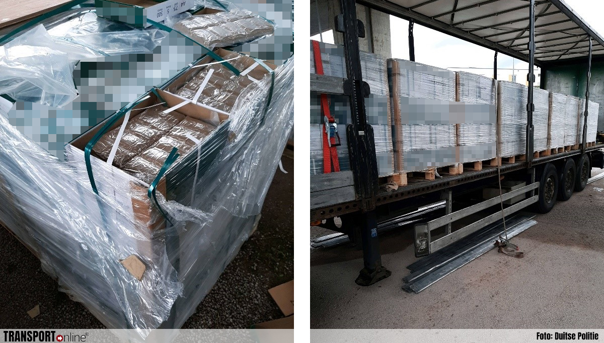 Duitse douane ontdekt 500 kilo hasj in vrachtwagen [+foto's]