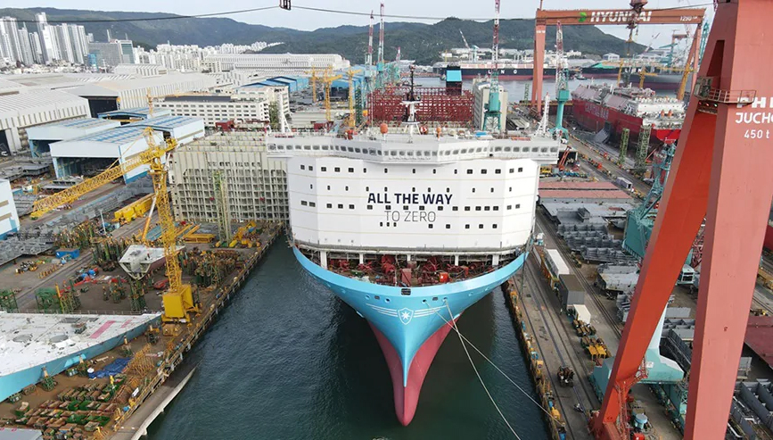 Maersk gaat methanolschip inzetten tussen Azië en Europa