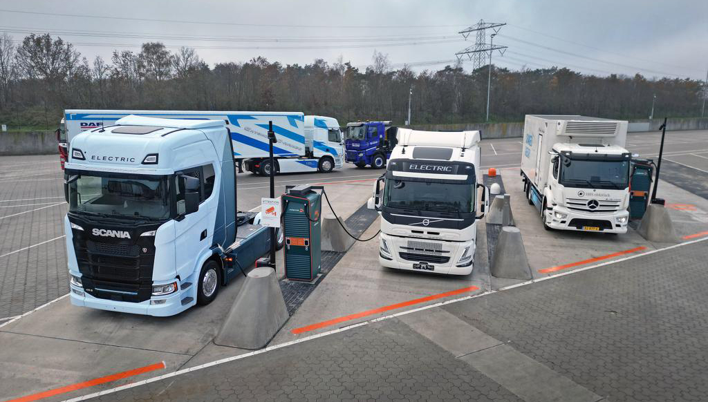 Milence start uitrol van netwerk en opent eerste laadhub voor elektrische zware voertuigen in Venlo