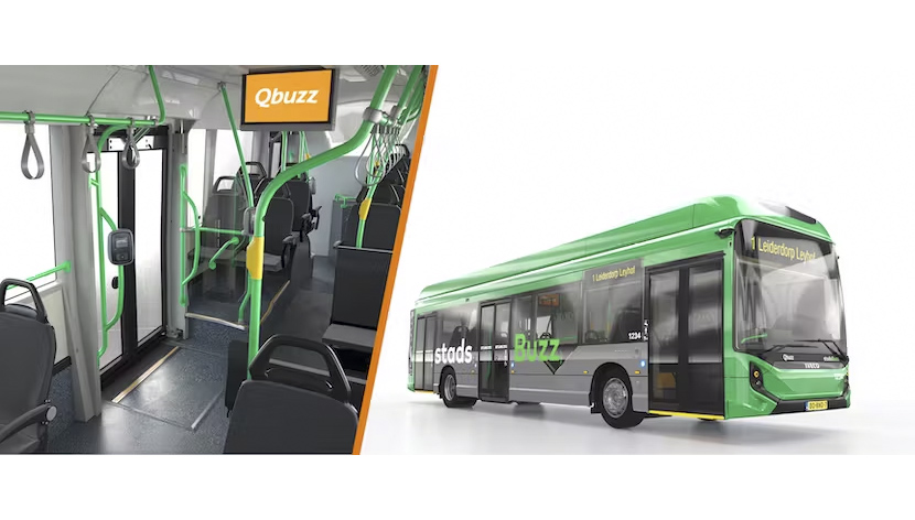 Qbuzz bestelt 140 Iveco elektrische bussen voor regio Leiden