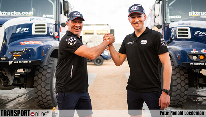 Vader en zoon van den Brink voor het eerst concurrenten in Dakar Rally