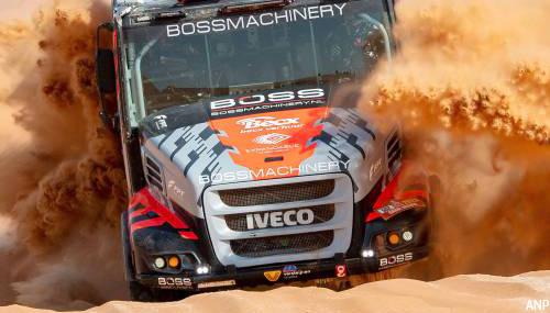 Van Kasteren kan zege in Dakar Rally bij trucks amper nog ontgaan