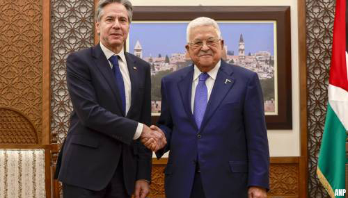 Minister Blinken beklemtoont steun VS voor Palestijnse staat