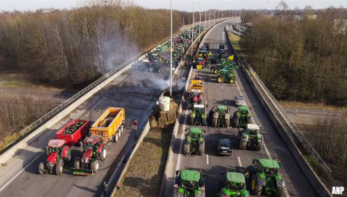 Belgisch Nationaal Crisiscentrum bijeen over boerenblokkades