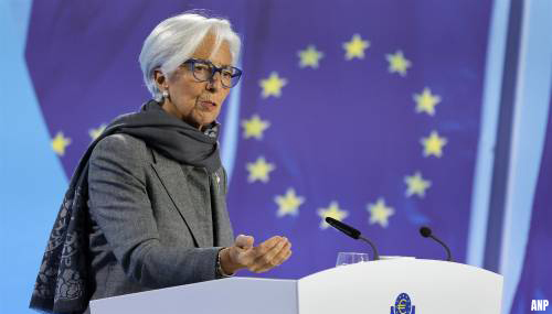 ECB-president Lagarde denkt dat rente komende zomer omlaag kan