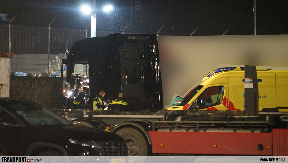 Vrachtwagenchauffeur overleden bij transportbedrijf in Heerhugowaard [+foto]