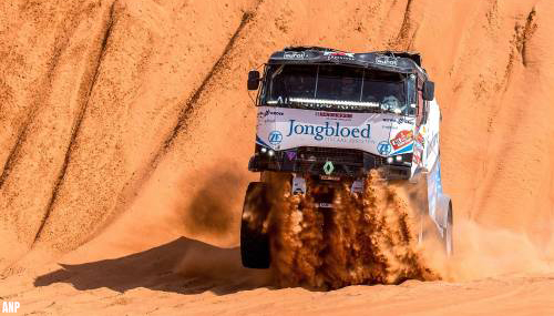 Gert Huzink wint ook tiende etappe in Dakar Rally