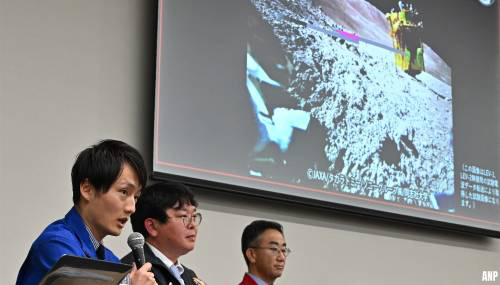 Japan heeft contact met maanlander, accu heeft weer stroom